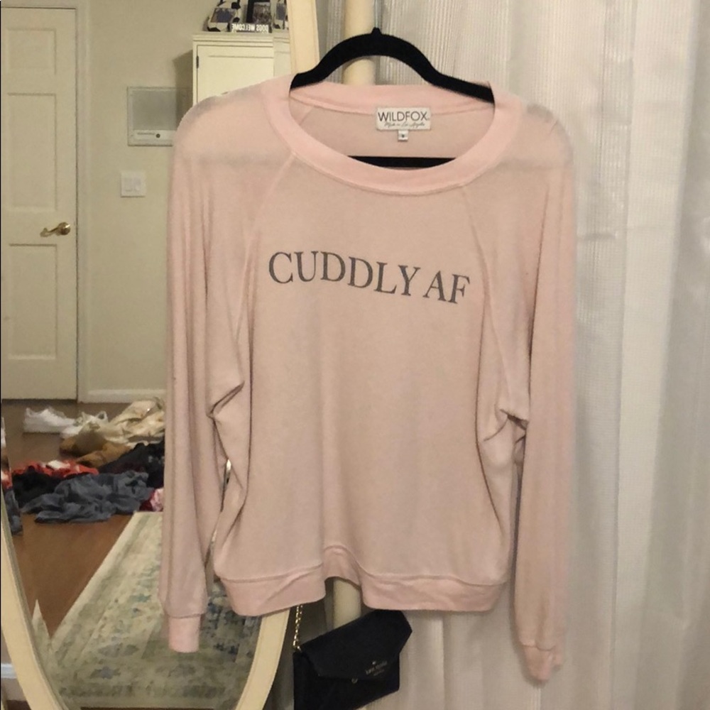WILDFOX “Cuddly AF” Sweater